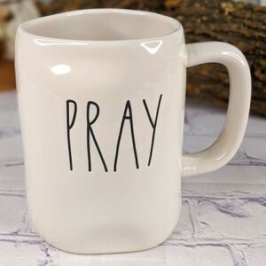 Rae Dunn PRAY Ceramic Mug